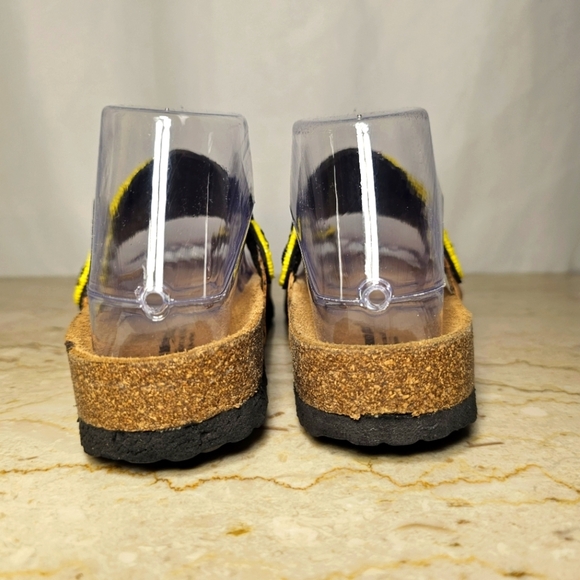 Sol John Birkenstock Womens Beaded Leather Toe Ring Boho Sandals 37 / 6 - 6.5 - Picture 6 of 10